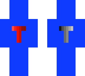 blue t