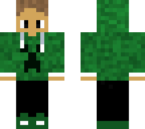 boy with creeper hoodie