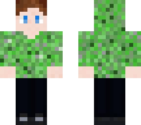 brown hair boy w/ creeper hoodie blue eyes