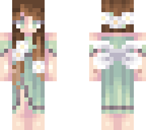 brown hair fairy | Minecraft Skin
