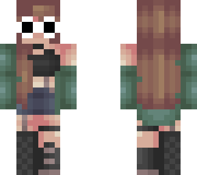 cute girl skin with clout goggles