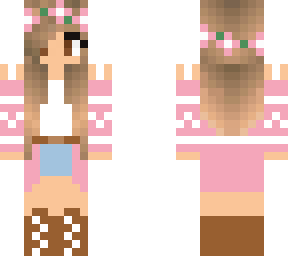 cute spring girl (pink)