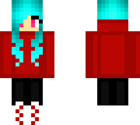 cyan and crimson