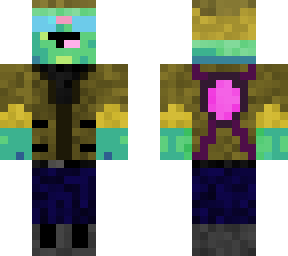 cyberpunk turtle wearing bikini
