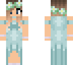 flower girl blue dress