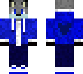 fox in disney hoodie v1 - official (blue)