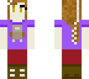 girl with owl shirt