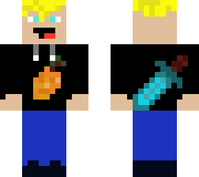 mango boy with dimond dagger