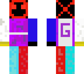 mcyt mix (red skeppy is also in the skin)