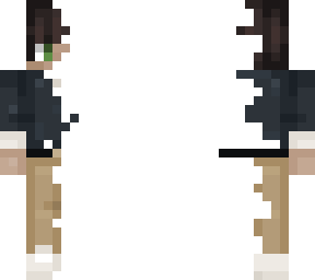 melting white character.