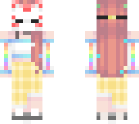 my first minecraft skin