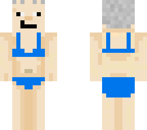 old grandpa (swim suit outfit)
