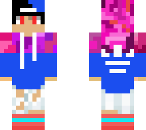 pink/blue adidas