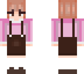 pink funky striped girl