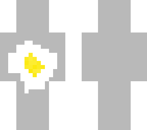 pixel art, egg on fryng pan