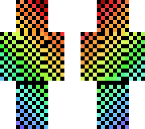 rainbow but with checkers
