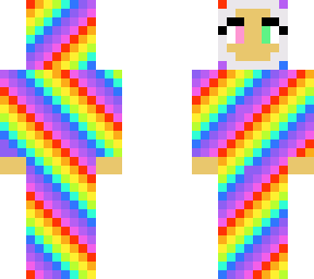 rainbow girl