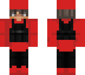 red boy w/ vest