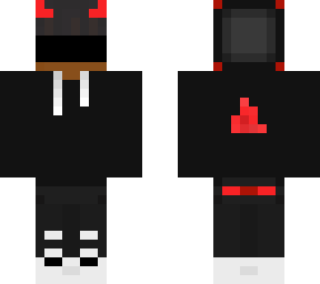 red gamer with mask