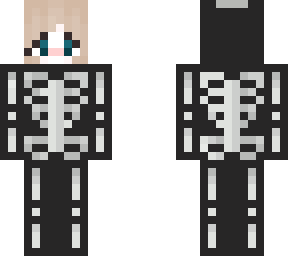 skeleton girl