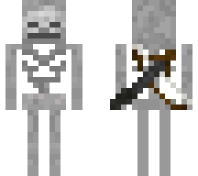 skeleton w bow and sword