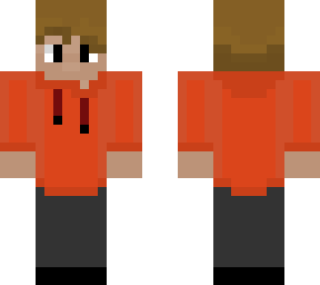 teen boy with red hoodie