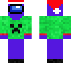 x-mas creeper sweater among us