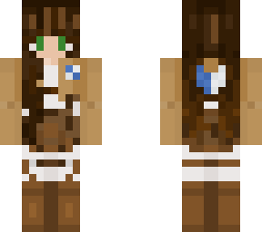 aot girl (someone elses original work, just re-shaded  by me)