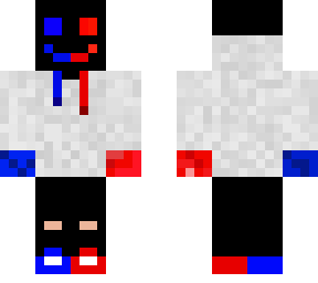 azul y rojo