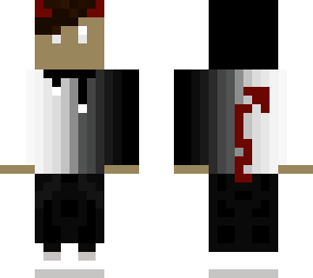 black white devil