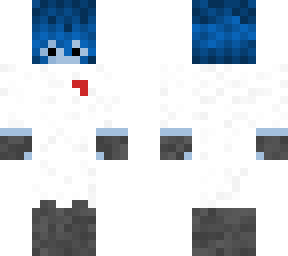 blue alien girl