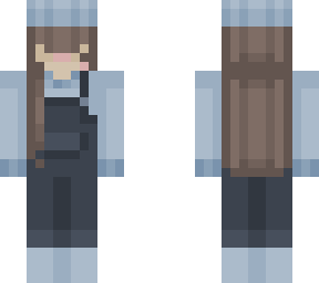 blue overalls oc