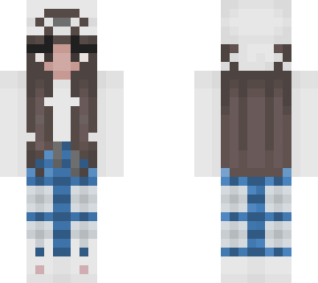 blue winter plaid