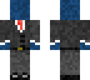 blueberry in a suit
