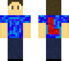 boy in cool blue shirt