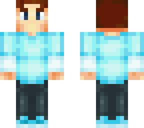 boy with blue shirt (probably my best skin)