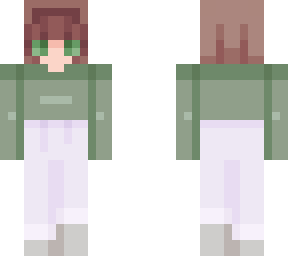 camo green and violet