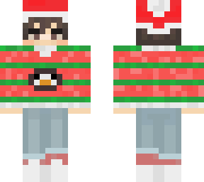 christmas penguin sweater