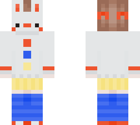 clown bunny mask