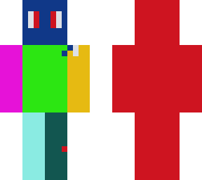 colorful man