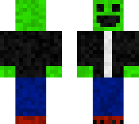 creeper with a business suit