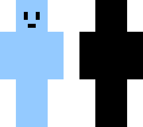 cute blue man