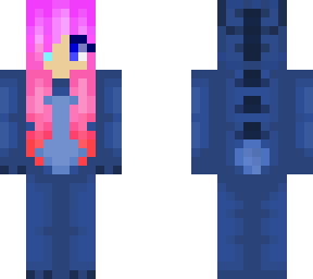cute pink girl in a stitch onesie