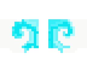 cyan tie dye