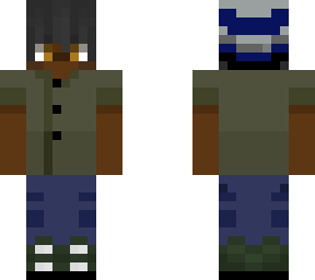 fixed black boy with buttoned shirt and beanie