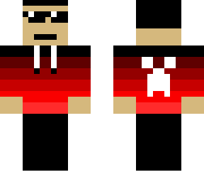 gamer with sunglasses (red)
