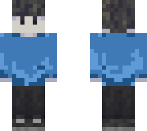 ghostbur but with blue colours
