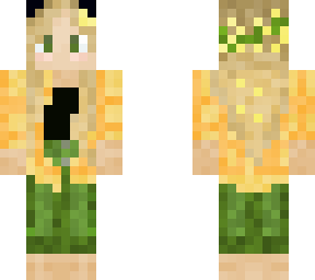 girl with yellow flannel