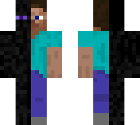 half enderman-half steve