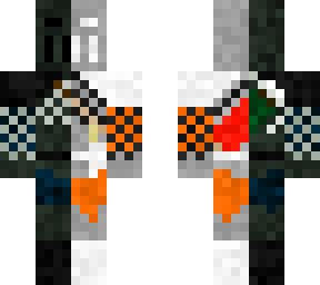 half inverted medieval hunter